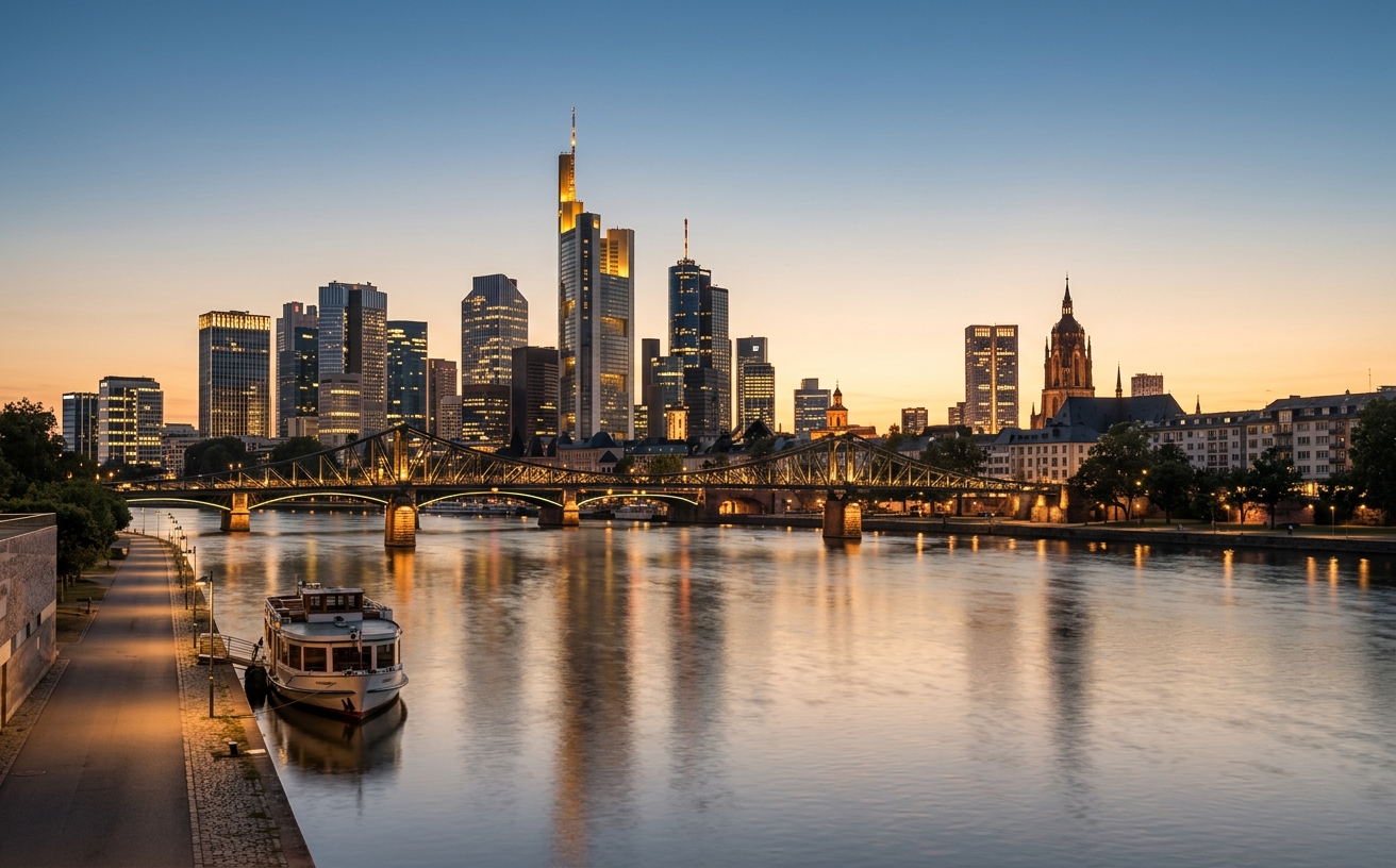 Business class to Frankfurt