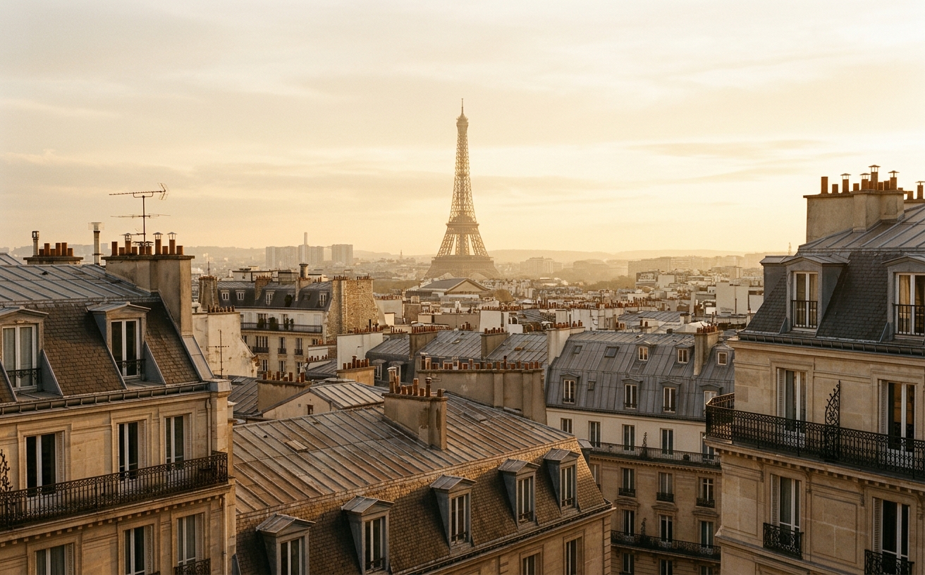 Business class to Paris