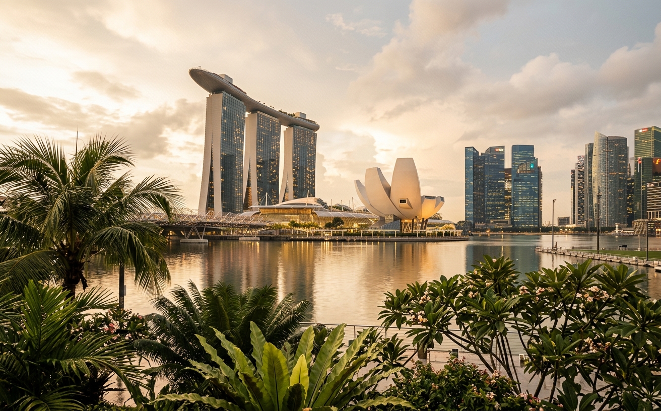 Business class to Singapore