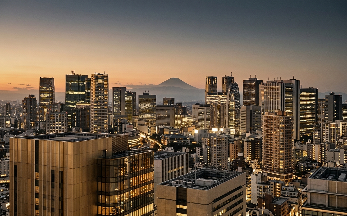 Business class to Tokyo